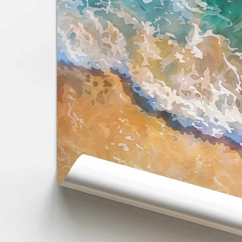 Waves on Amber Sand, H 24 po x l 18 po