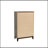 Kristopher Wooden Chest with 5 Drawers & Metal Handle-1197850272