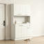 Engineered Wood 6 - Door Rectangle Accent Cabinet