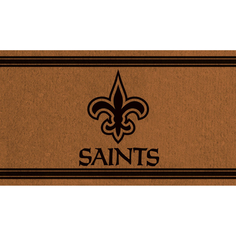 28 po x 16 po Paillasson NFL, Saints