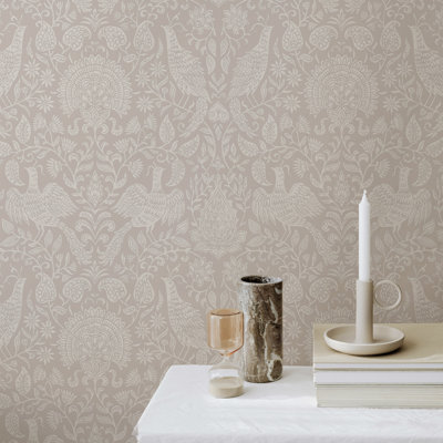 Superfresco Easy Wren Buttermilk Wallpaper