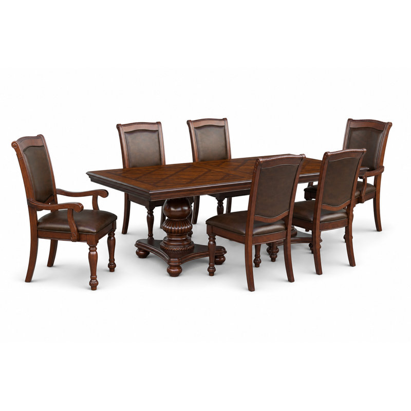 Engles 7-Piece Traditional Dining Set