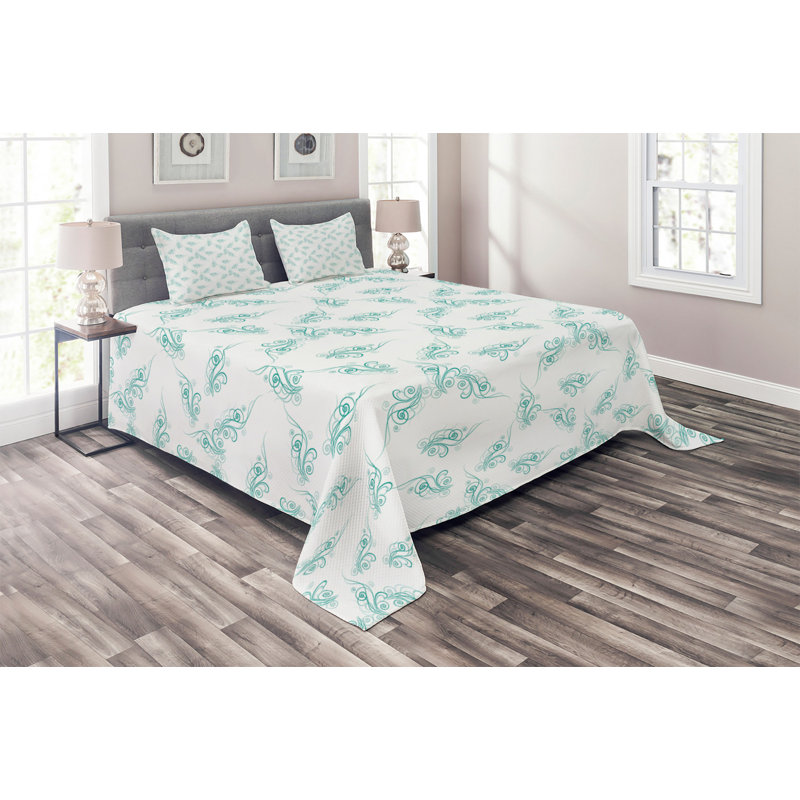 Farmhouse / Country Polyester Coverlet
