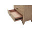 Table de chevet 3 tiroirs avec finition sable