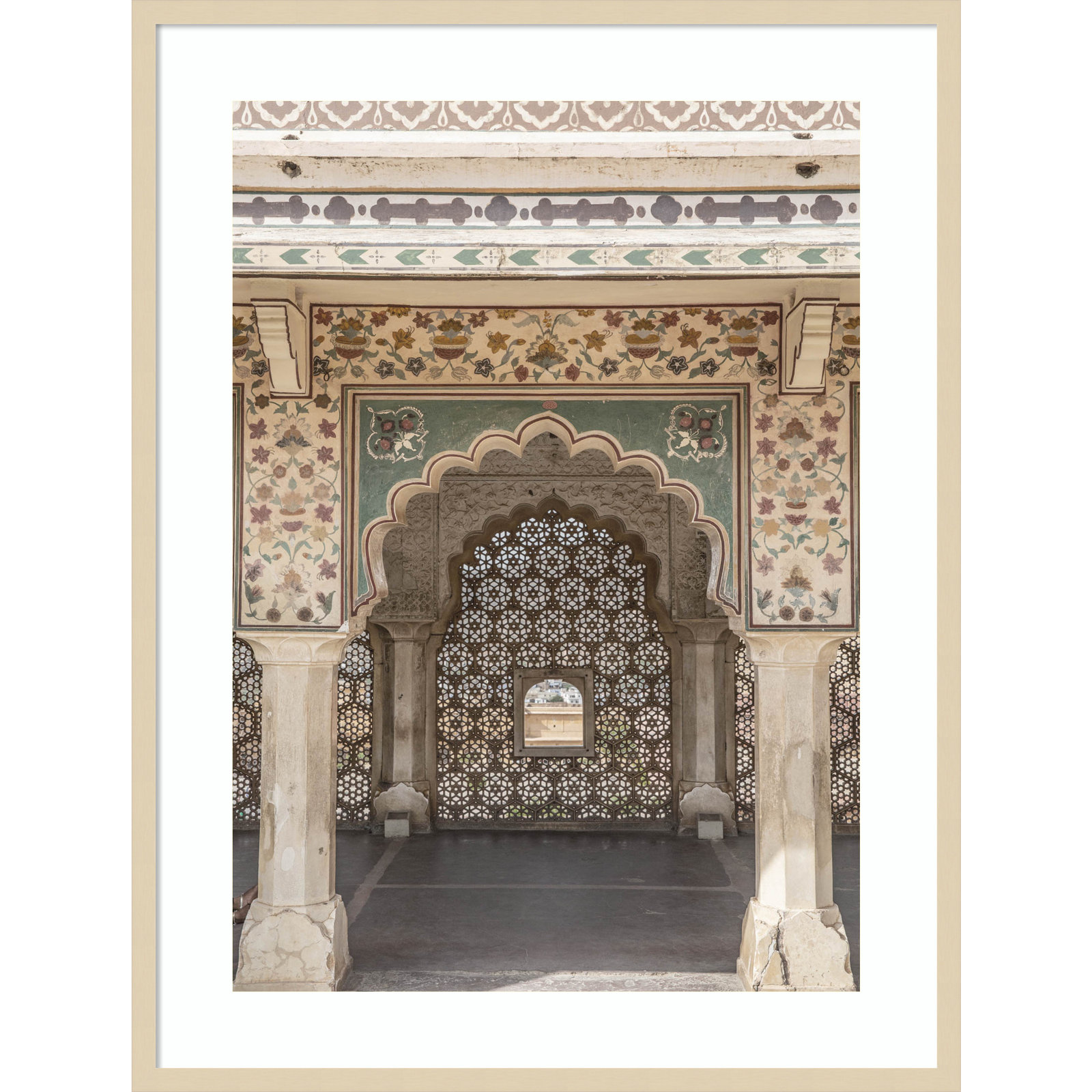 Daisey "Desert Palace" Print, Brown, 41" H x 31" W