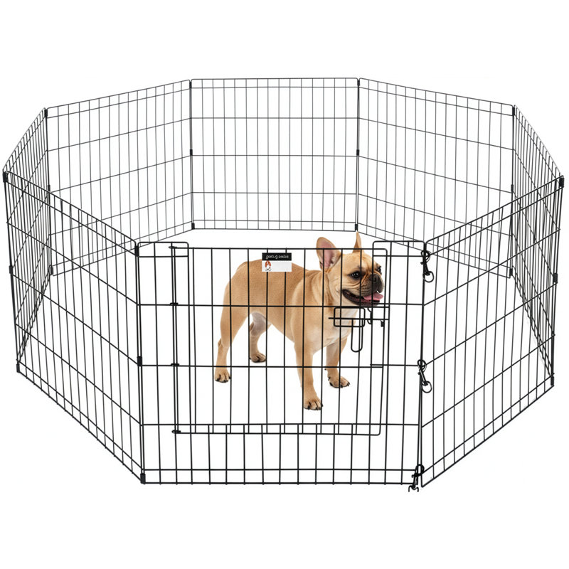 Parc pour chien pliable intérieur / extérieur PETMAker, Housse non comprise, H 24 po x l 192 po