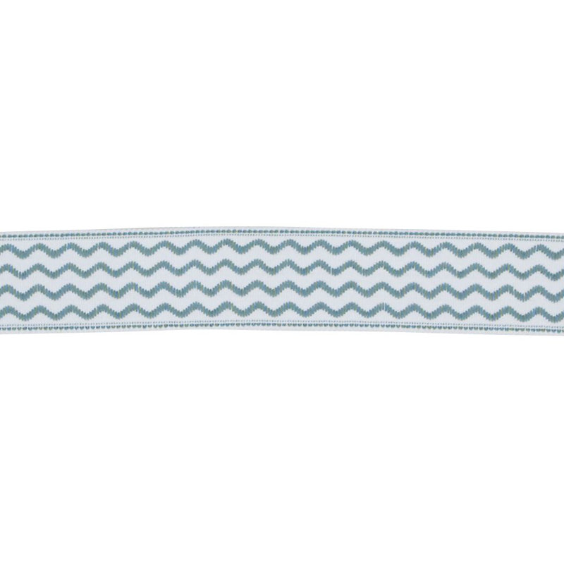 Border Fabric, Aquamarine