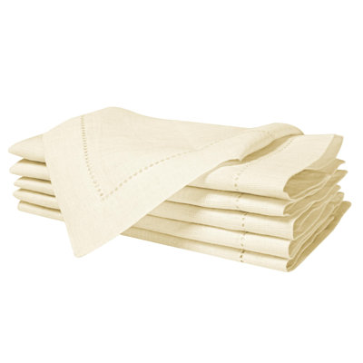 Premium Linen Cotton Napkins 18x18 Inch