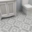 Crystalline Market 1.3" x 1.3" Porcelain Grid Mosaic Wall & Floor Tile-2130169064