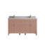 Sonoma X P 22 po De meuble-lavabo double D Quartz gris perle