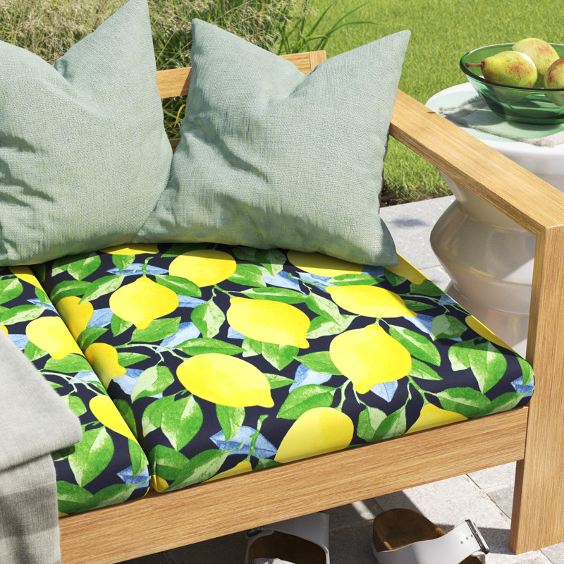 Outdoor 2.5'' Chair Cushion Seat Cushion, 2.5" H x 19" W x 19" D