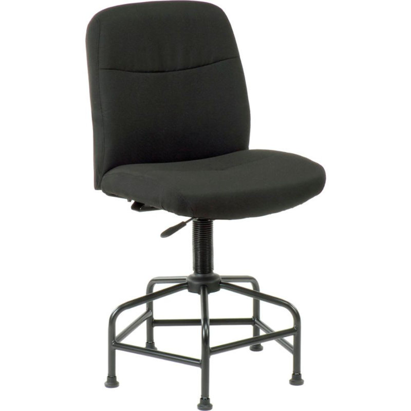 Grand et grand tabouret industriel / d'atelier en tissu