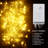 Vanbuskirk 9.8ft x 9.8ft LED String Light, Plug-in Curtain Fairy Light-40822174