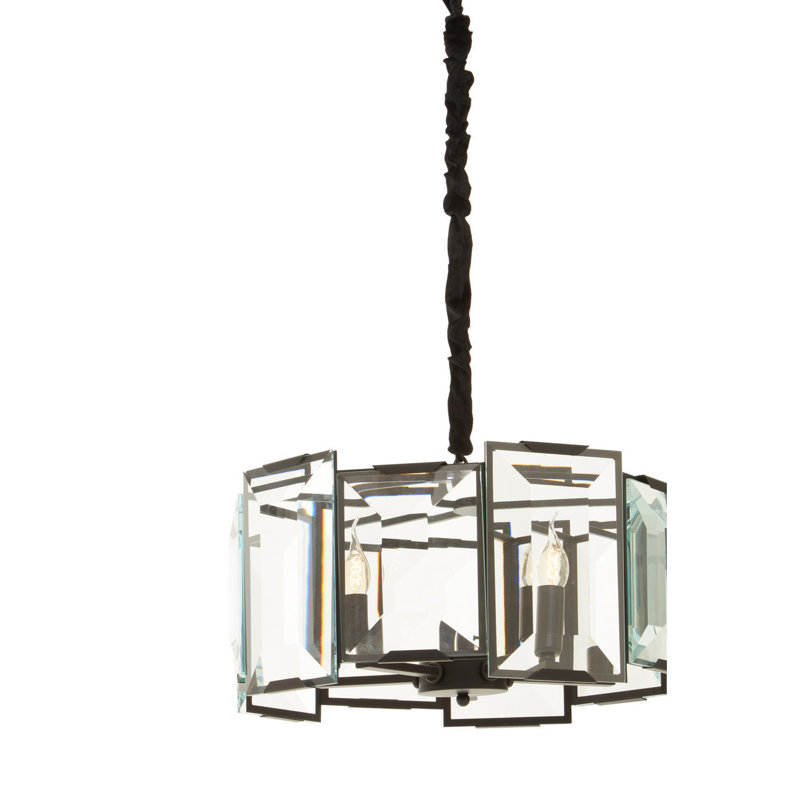 Aeneas 6 - Light Geometric Chandelier