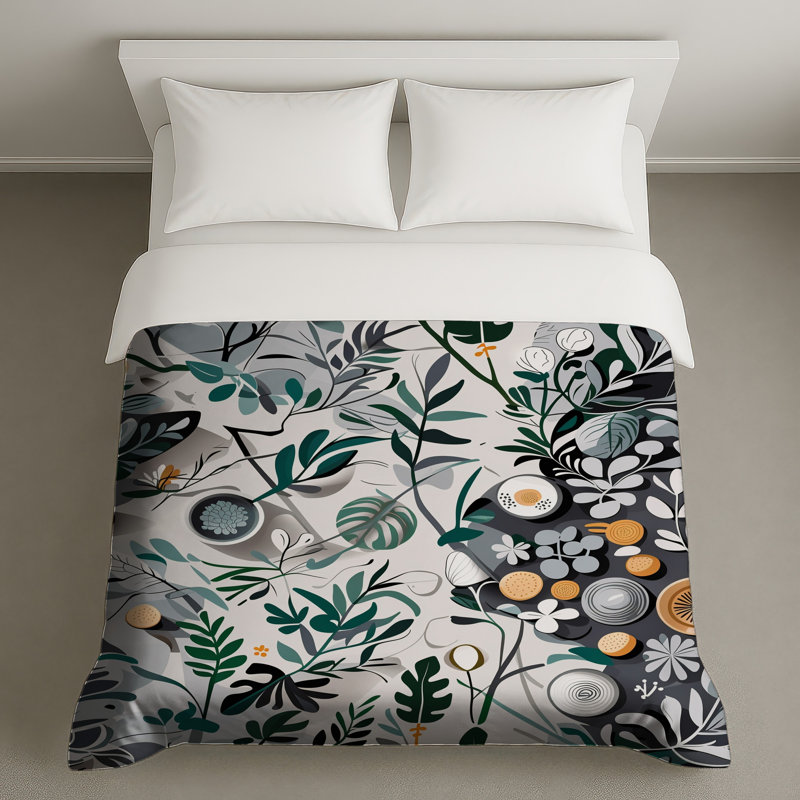 Housse de couette Botanical Bedding, Très grand lit