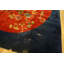 Fabulous Antique Bronze Red Oval Field Art Deco Chinese Rug