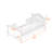 Wooden Frame Platform Bed With Safety Guardrails-1374771897-1374771894