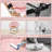 Foldable Round Saucer Chair Portable Papasan Chair Lounge Chair Accent Chair for Bedroom Living Room-1110185526-1110185527-1137783173
