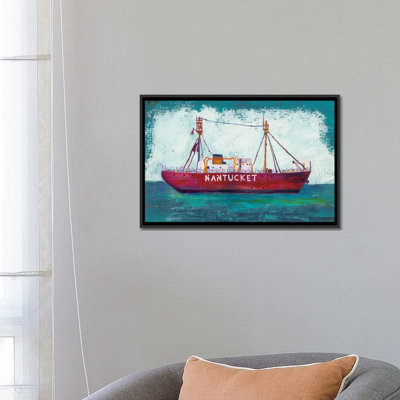 " Nantucket Lightship " by Melissa Averinos