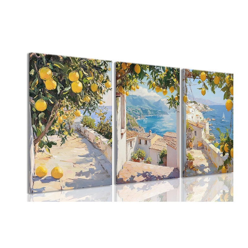 3 Piece Wrapped Canvas Print