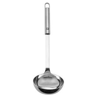 Choice 0.5 oz. One-Piece Stainless Steel Ladle