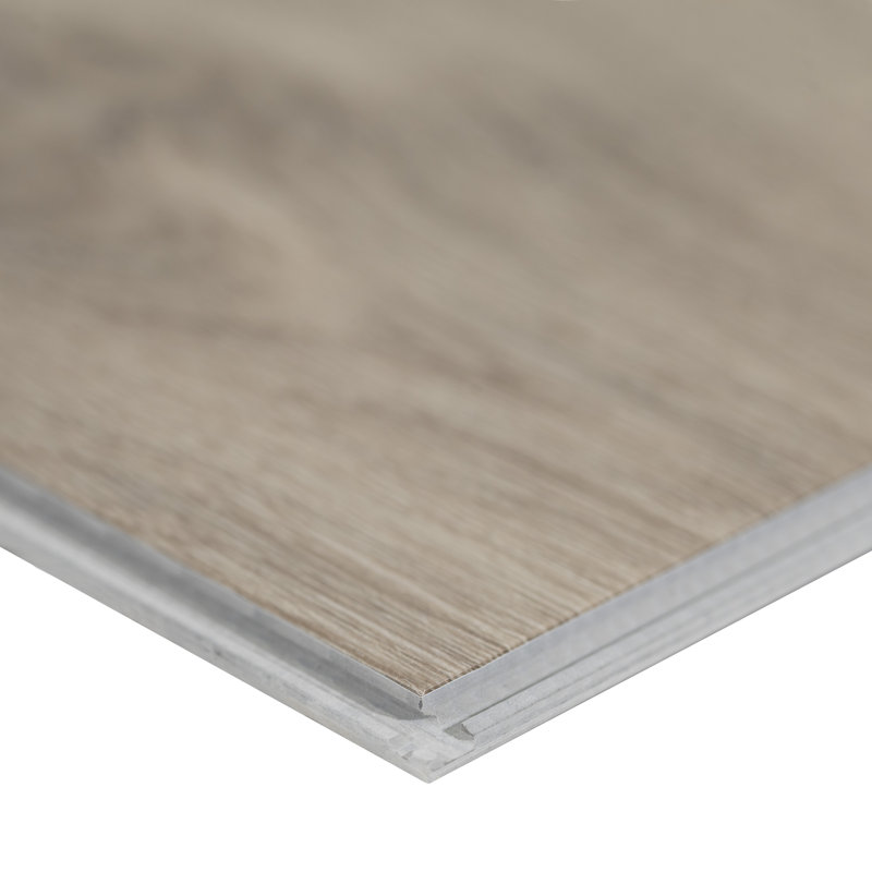 Parkland Estate Gray 9 in. x 60 in. 6.5mm 20mil Waterproof Rigid Core Luxury Vinyl Plank Flooring, Estate Gray