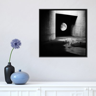 «To the Moon», impression sur toile tendue