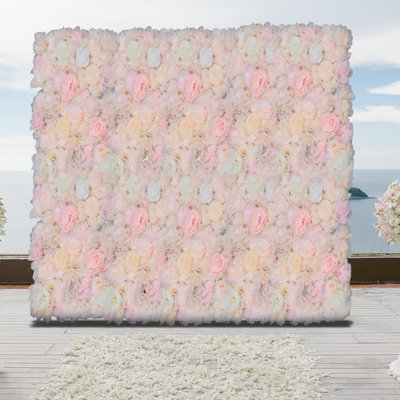 Panneau de roses artificielles 23,6 "x 15,7"
