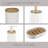 Willis Bathroom Accessory Set 5 Pieces-95018537