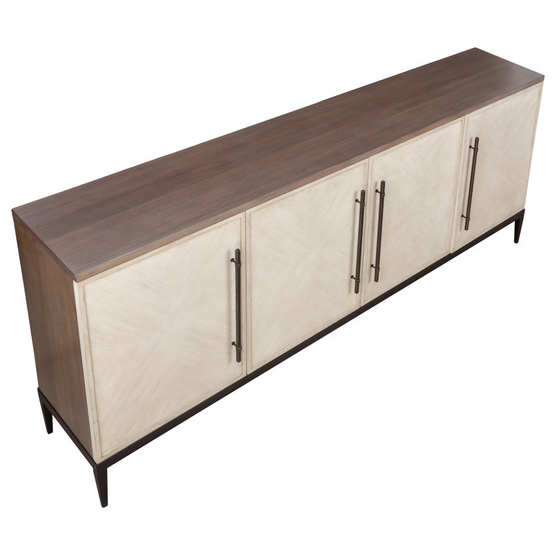 Phoenix 80'' W Solid Wood Credenza