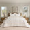Double Box Stitch Velvet Quilt set
