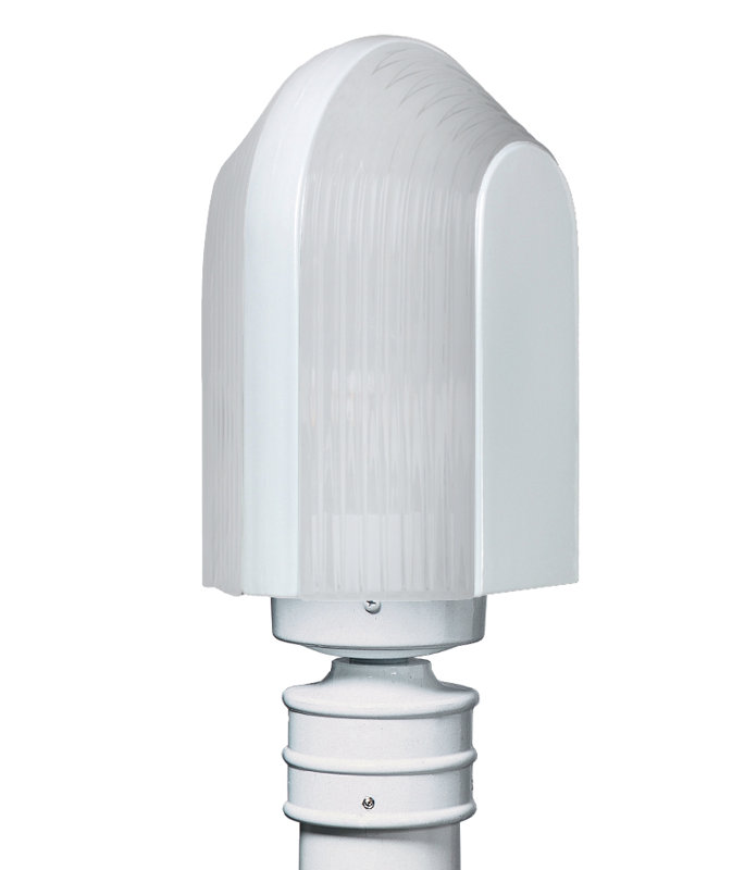 Donnie Frosted Lantern Head, White