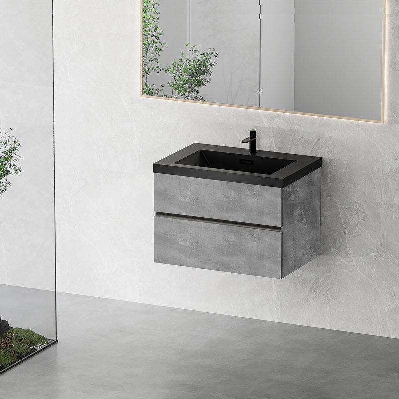 Meuble-lavabo flottant 30 po avec lavabo, 30"