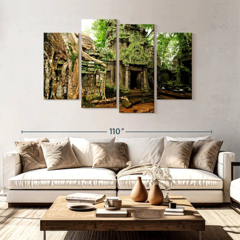 Adella Ta Prohm Temple, 54" H x 84" W