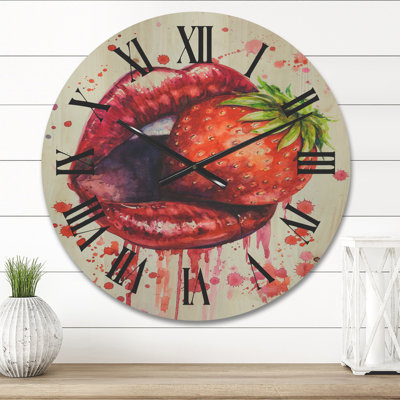 Solid Wood Wall Clock