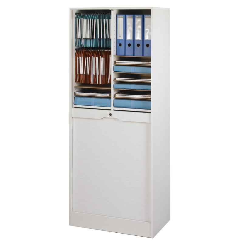 Cauley 1 -Door 20 -Shelf, White