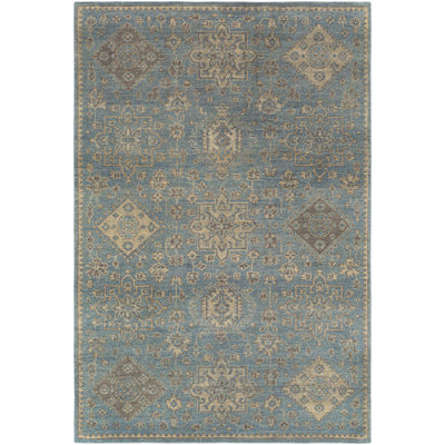 Smyrna Wool Southwestern Area Rug