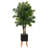 70'' Faux Palm Tree in Ceramic Planter