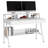 Edeltraud Writing Desk with Drawers, White Desk-175753550