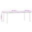 Adryell 8 - Person Patio Dining Set with Rectangular Table-2107909350