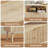 Fluted Nightstand Set of 2, 18" Modern Side Table, 2 Drawers End Table with Storage, Bedside for Bedroom, Living Room, Curved Profile Design-998775822-998775816