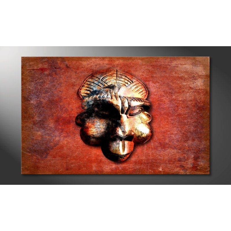 Affe - Wrapped Canvas Print, 80cm H x 100cm W, 100% cotton canvas