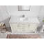 Meuble-lavabo simple 60 po avec comptoir en quartz Aberdeen