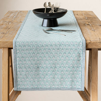 Hand-Blocked Table Runner