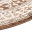 Tapis floral brun / ivoire Charlotte-193054895