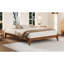 12 Inch King Size Solid Dry Bamboo Wood Platform Bed Frame, With Wood Slat Support, No Box Spring Needed, Easy Assembly