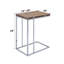 Table rectangulaire rectangulaire en chêne vieilli - plateau pliant et pivotant de 15 mm avec cadre moderne de 12 po et 24 po pour ajouter de l'élégance à tout espace
