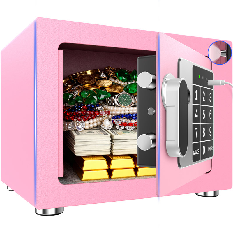 Coffre-fort numérique Besafety, Rose