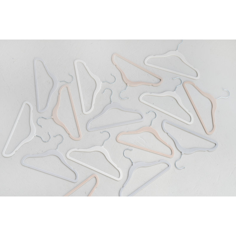 3 Sprouts Assorted Velvet Baby Clothes Hangers - Pack of 30