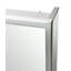 24'' W 32'' H Surface Framed Medicine Cabinet Mirror 2 Adjustable